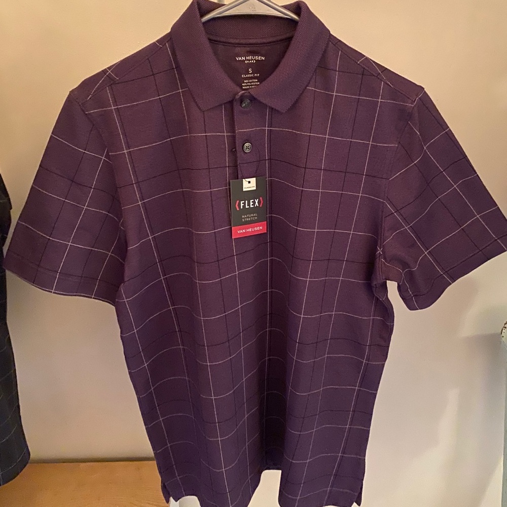 Van Heusen Men’s Striped Polo Shirt